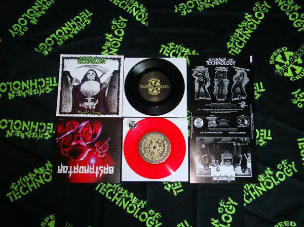 Bastardator / Children Of Technology : Bastardator / Death's Fury (7", Red)