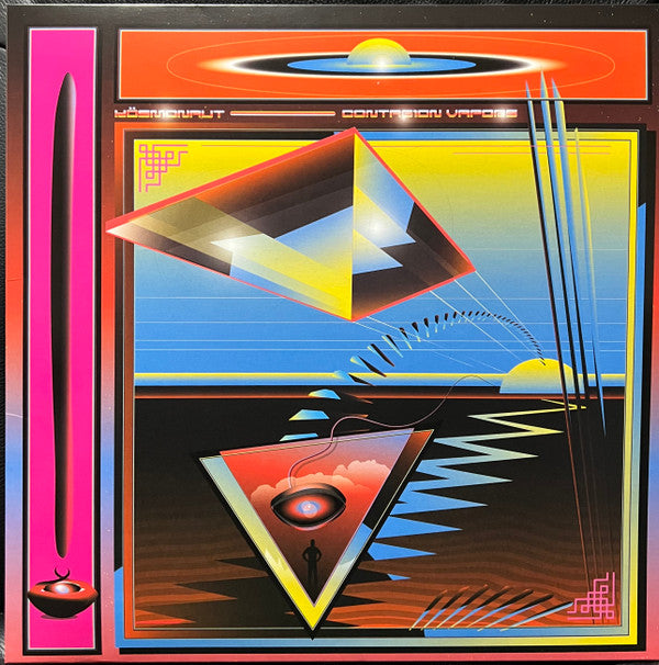 Kösmonaut : Contagion Vapors (LP, Album, Red)