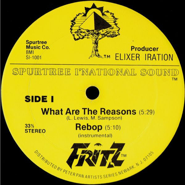Fritz (14) : Rebop / What Are The Reasons (12")