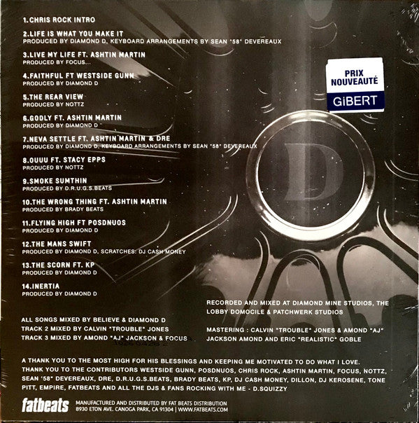 Diamond D : The Rear View (LP, Album)