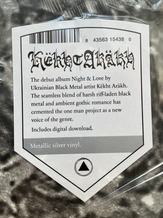 Këkht Aräkh : Night & Love (LP,Album,Reissue)