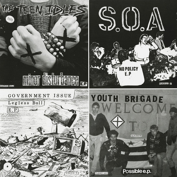 Various : Four Old Seven Inches On A Twelve Inch (LP,Reissue,Compilation)