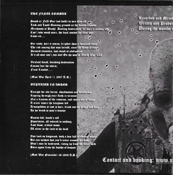 Wastelander : I.C.B.M. (Infernal City Black Metal) (7", Num, Gre)