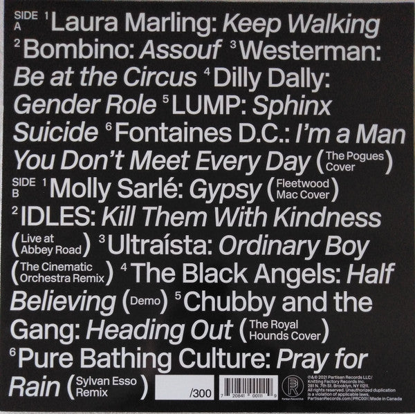 Various : Partisan Record Club (LP,Compilation,Limited Edition)