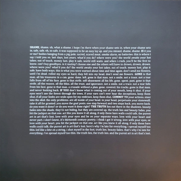 Desperate Living (3) : Shame (12", S/Sided, EP, Blu)