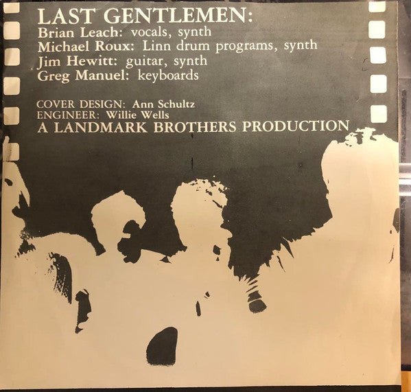 Last Gentlemen : Paint A Pretty Picture/Construction (7")