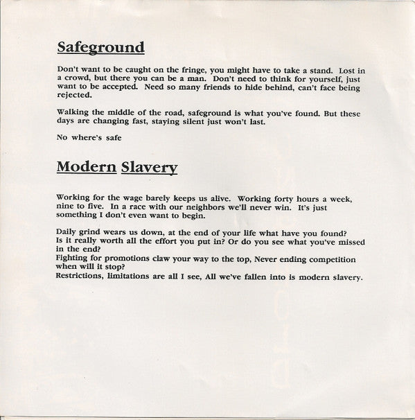 Stronghold (6) : Strong Hold (7",33 ⅓ RPM)