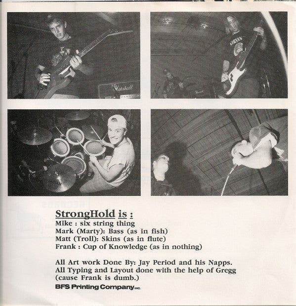 Stronghold (6) : Strong Hold (7",33 ⅓ RPM)