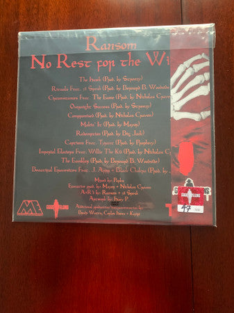 Ransom (5) : No Rest For The Wicked (LP, Ltd, Num, Gho)