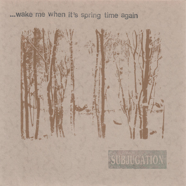 Bob Tilton : ...Wake Me When It's Springtime Again (7",45 RPM)