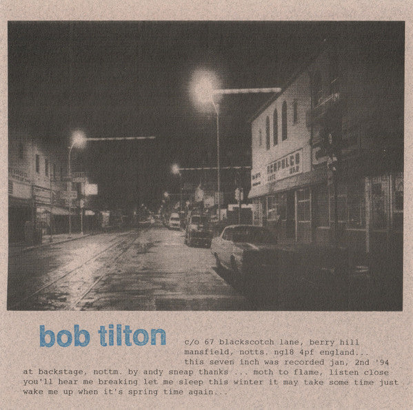 Bob Tilton : ...Wake Me When It's Springtime Again (7",45 RPM)