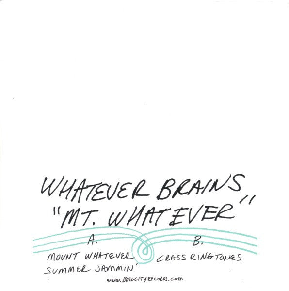 Whatever Brains : Mt. Whatever (7",45 RPM)