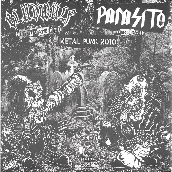Blüdwülf / Parasite (6) : Blüdwülf / Parasite (7", W/Lbl)