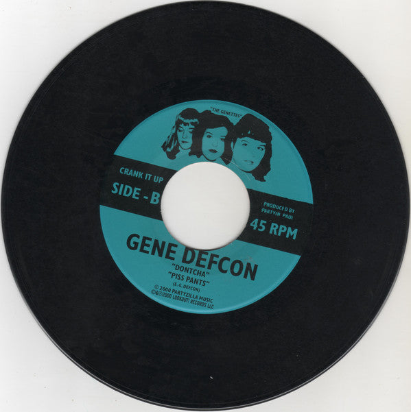 Gene Defcon Featuring The Genettes : "Liz" And Other Songs (7")