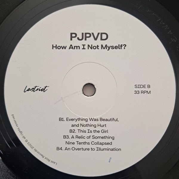 Pope John Paul Van Damme : How Am I Not Myself? (LP, Album, Ltd, 180)