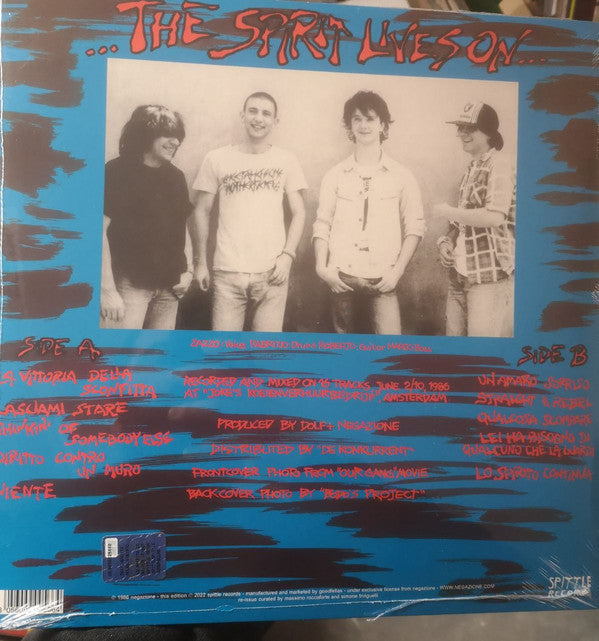 Negazione : ...Lo Spirito Continua... (LP,Album,Reissue)