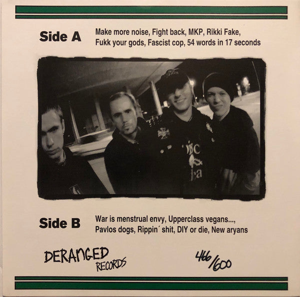 Demon System 13 : For The Kids, Not The Business - Umeå Hardcore 1998 (7", EP, RE, Blu)