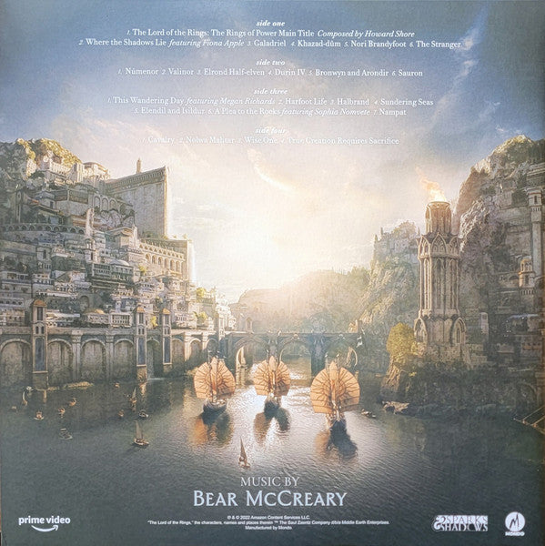 Bear McCreary : The Lord Of The Rings: The Rings Of Power (Season One) (Amazon Original Series Soundtrack) (LP,Album,Stereo)