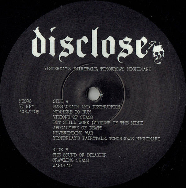 Disclose : Yesterday's Fairytale, Tomorrow's Nightmare (LP,Album,Reissue)