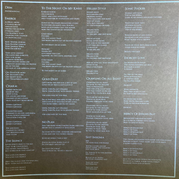 Ninth Circle (4) : Dis, Emerge (LP,Album)