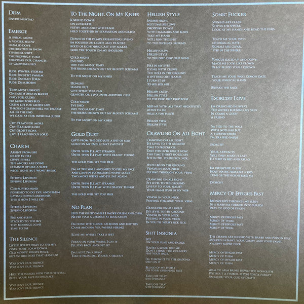 Ninth Circle (4) : Dis, Emerge (LP,Album)