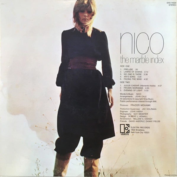 Nico (3) : The Marble Index (LP,Album,Stereo)