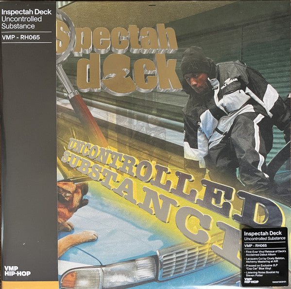 Inspectah Deck : Uncontrolled Substance (LP,Album,Club Edition,Reissue,Remastered)