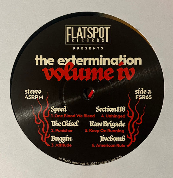 Various : The Extermination, Vol. 4 (LP,Compilation)