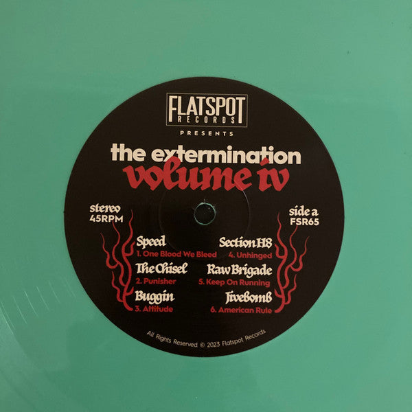 Various : The Extermination, Vol. 4 (LP,Compilation)