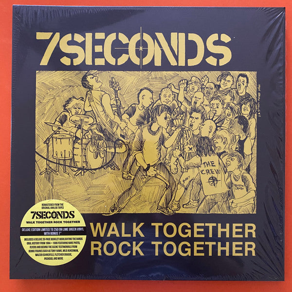 7 Seconds : Walk Together, Rock Together (12", MiniAlbum, Dlx, Ltd, RM, Lim + 7", Single, Lt)