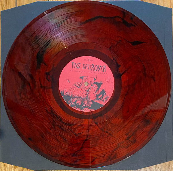 Pig Destroyer : 38 Counts Of Battery (LP,Compilation,Reissue,Remastered)