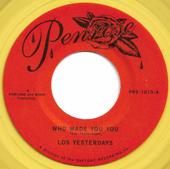 Los Yesterdays : Who Made You You / Louie Louie (7",45 RPM,Single,Limited Edition)