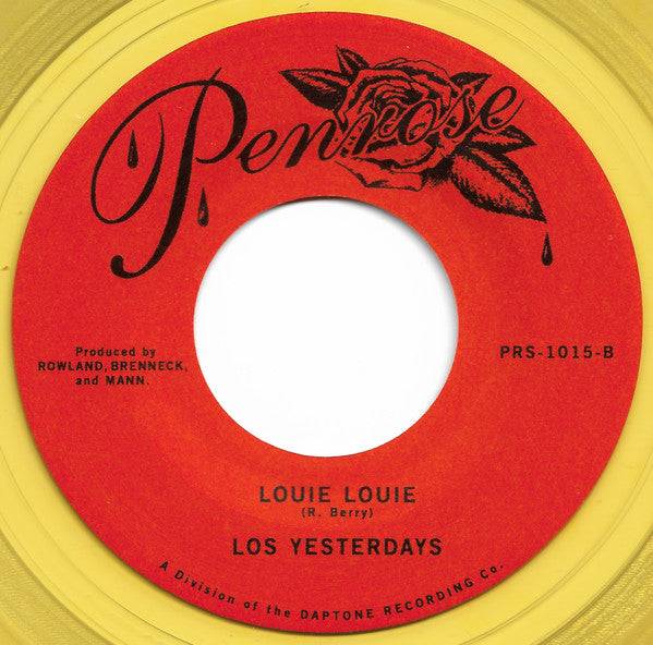 Los Yesterdays : Who Made You You / Louie Louie (7",45 RPM,Single,Limited Edition)