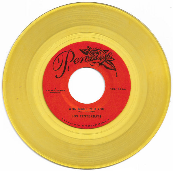 Los Yesterdays : Who Made You You / Louie Louie (7",45 RPM,Single,Limited Edition)