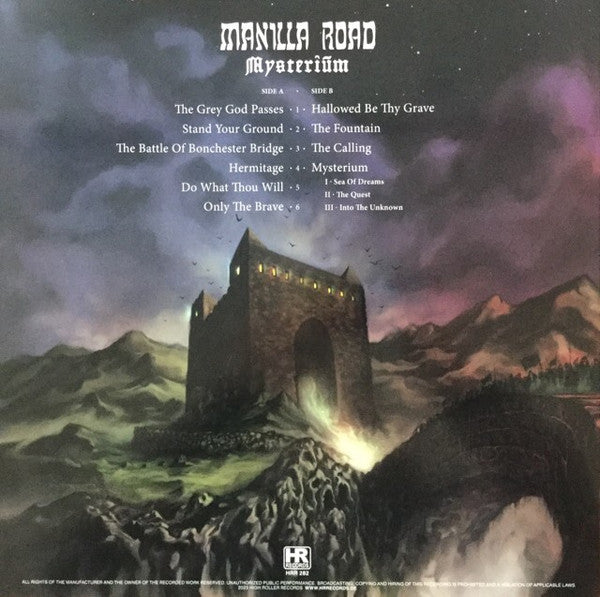 Manilla Road : Mysterium (LP,Album,Reissue)