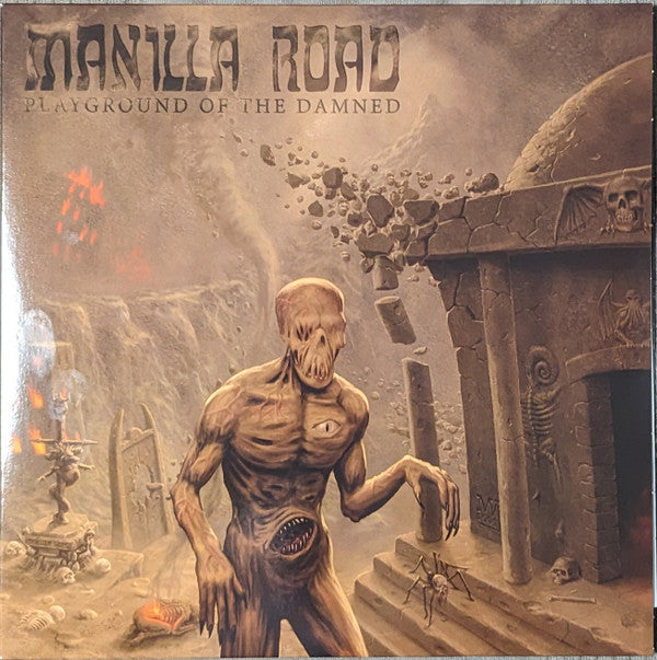 Manilla Road : Playground Of The Damned (LP,Album,Limited Edition,Reissue)