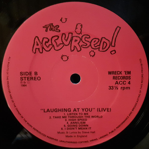 The Accursed : Laughing At You (LP, Album)