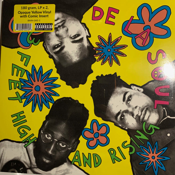 De La Soul : 3 Feet High And Rising (LP,Album,Reissue)