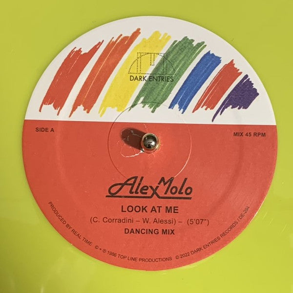 Alex Molo : Look At Me (12",45 RPM,Maxi-Single,Limited Edition,Reissue,Remastered)