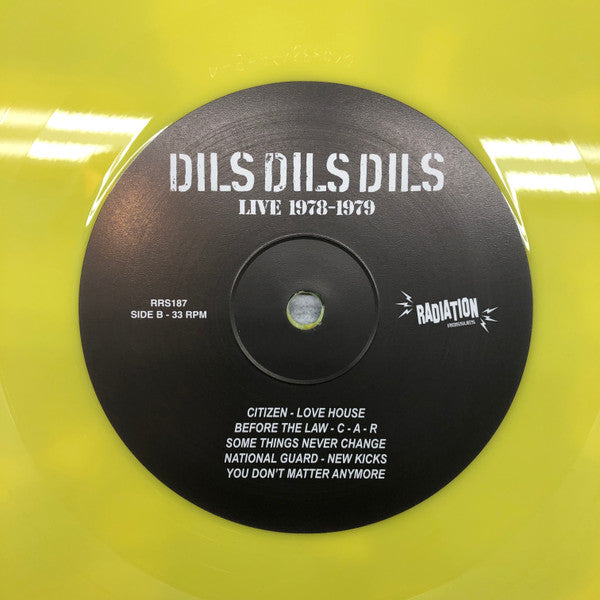 The Dils : Dils Dils Dils (LP, Comp, Ltd, RE, Yel)