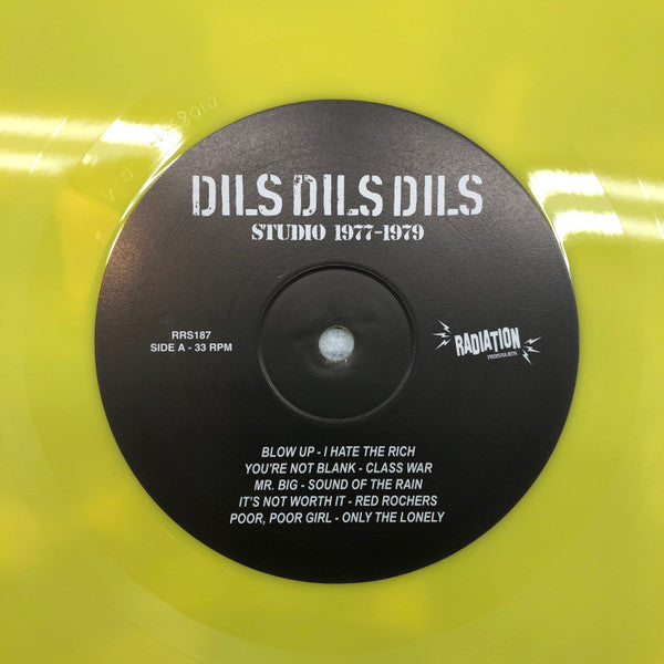The Dils : Dils Dils Dils (LP, Comp, Ltd, RE, Yel)
