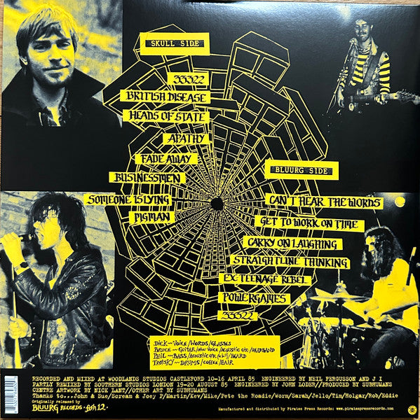 Subhumans : Worlds Apart (LP,Album,Reissue,Remastered)