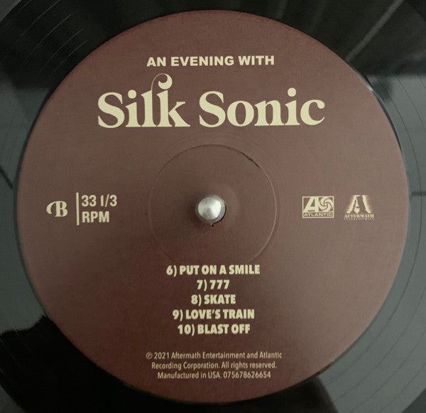 Silk Sonic : An Evening With Silk Sonic (LP,Album,Reissue)