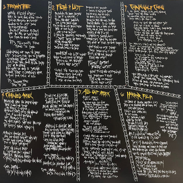 Chainwolf : Dark Premonitions (LP, Album, Num, Aqu)