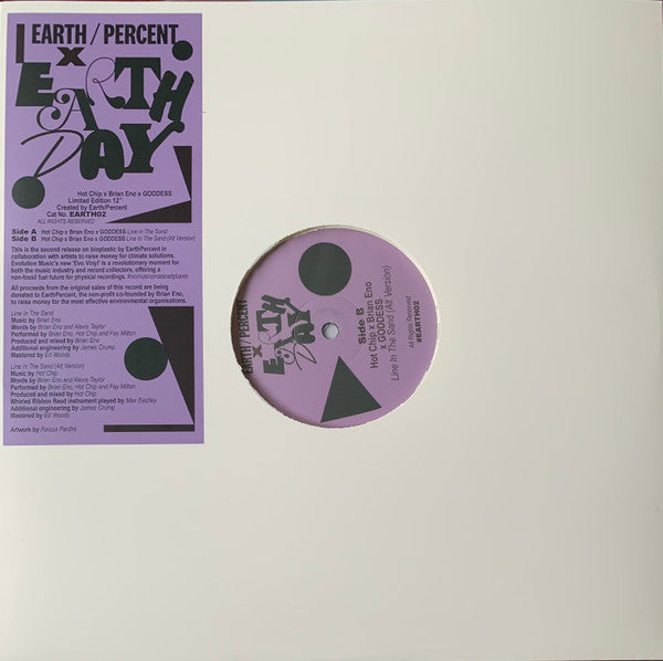 Hot Chip x Brian Eno x Goddess (11) : Line In The Sand (12",45 RPM,Limited Edition)