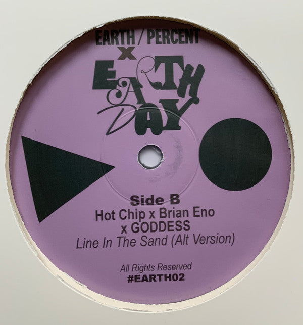 Hot Chip x Brian Eno x Goddess (11) : Line In The Sand (12",45 RPM,Limited Edition)