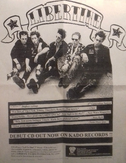 Libertine : Left For Dead / Treason (7",45 RPM,Single)