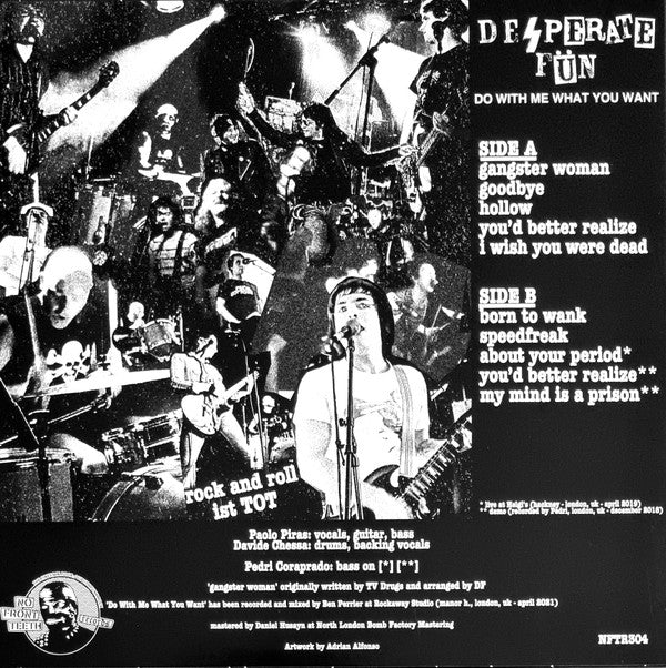 Desperate Fun : Do With Me What You Want (LP, Album)