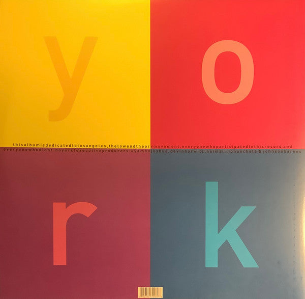 Blu (2) : York (2xLP, Album, RE, 10-)