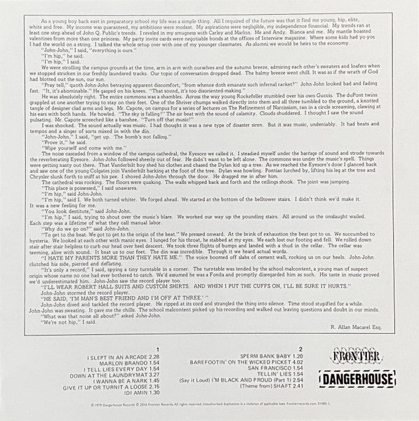 Black Randy & The Metrosquad : Pass The Dust, I Think I'm Bowie. (LP,Album,Limited Edition,Reissue)